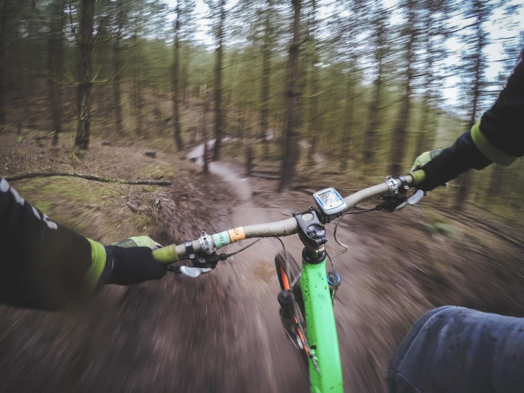 Pistes de vélo de montagne à proximité de l"Auberge Saint-Tite-des-Caps