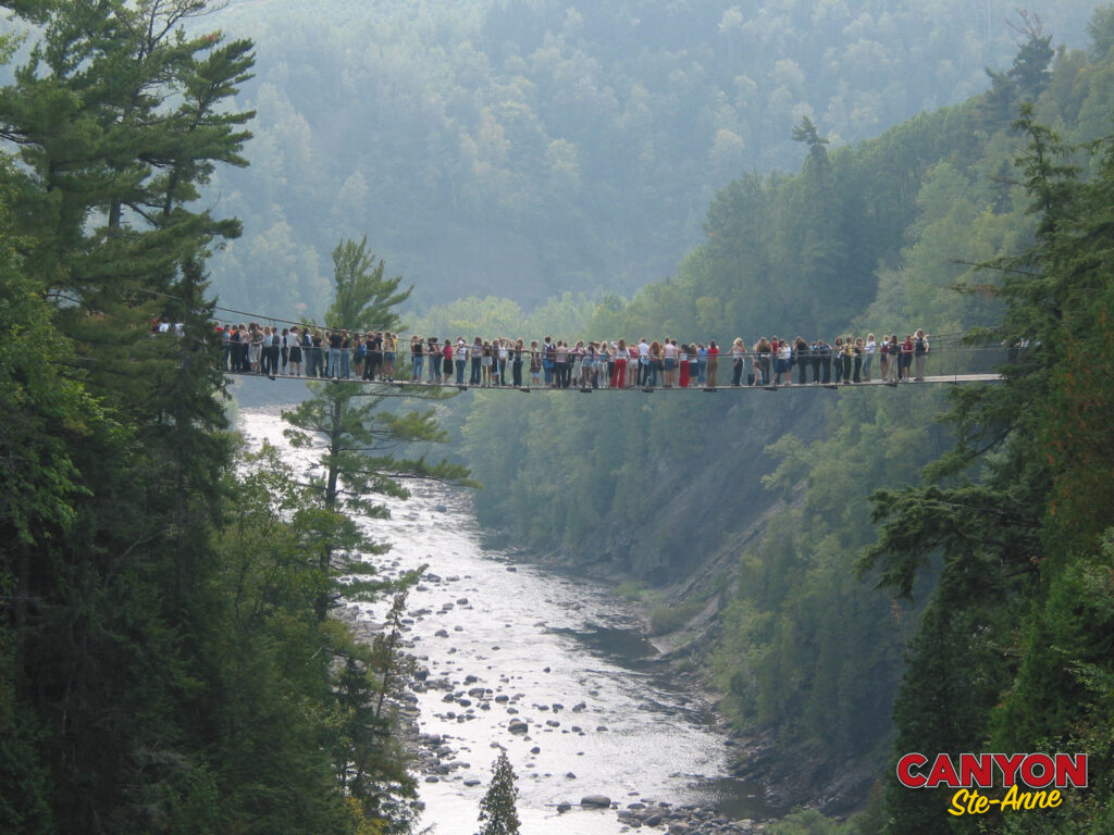 Pont du canyon Sainte-Anne