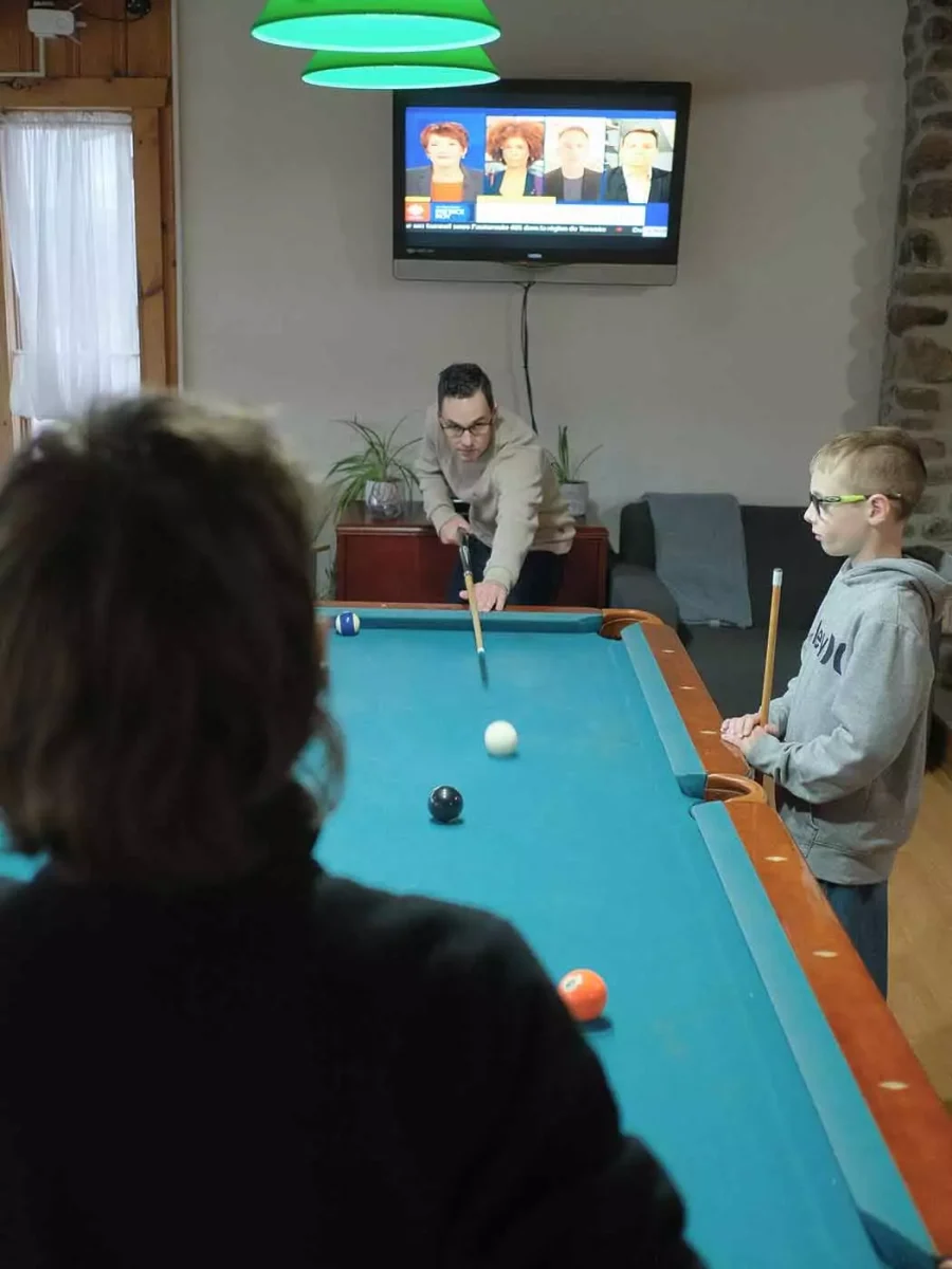 Table de billard Auberge Saint-Tite-des-Caps